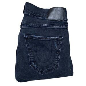 True Religion Jeans Size 31 ROCCO Black Classic Slim
